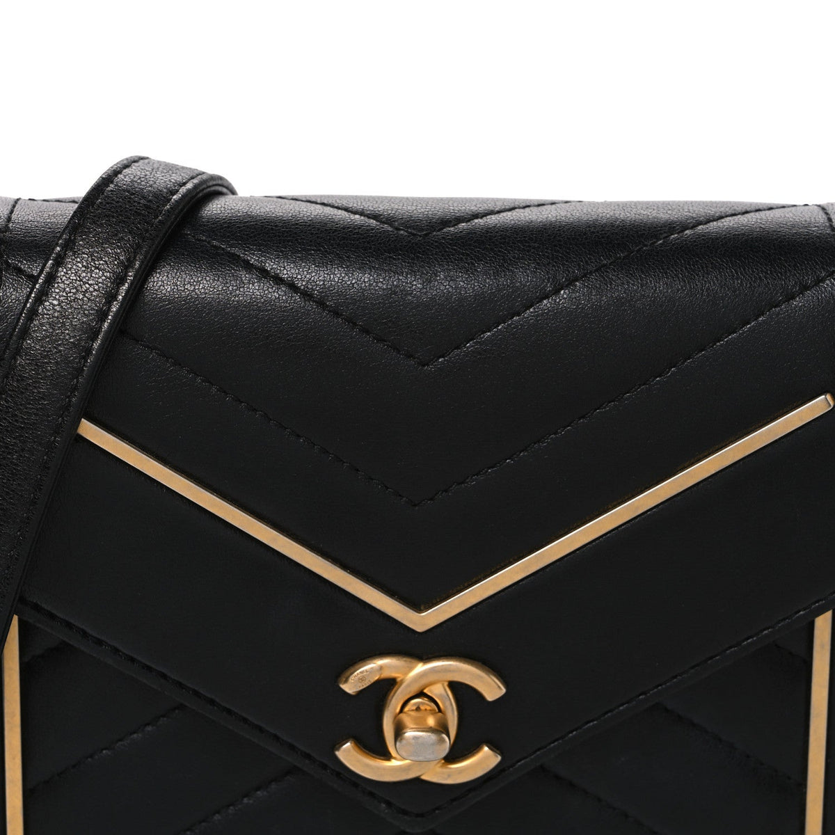 Quilted Lambskin Flap Shoulder Bag