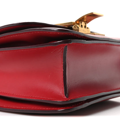 Small Calfskin Flap Shoulder Bag