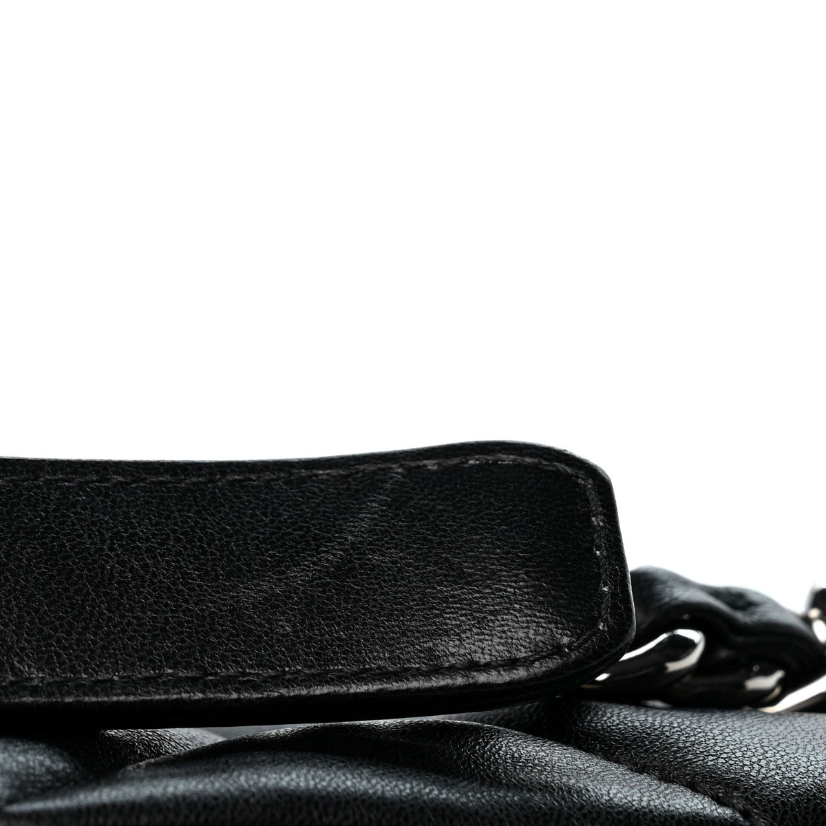 Medium Quilted Lambskin Flap Shoulder Bag