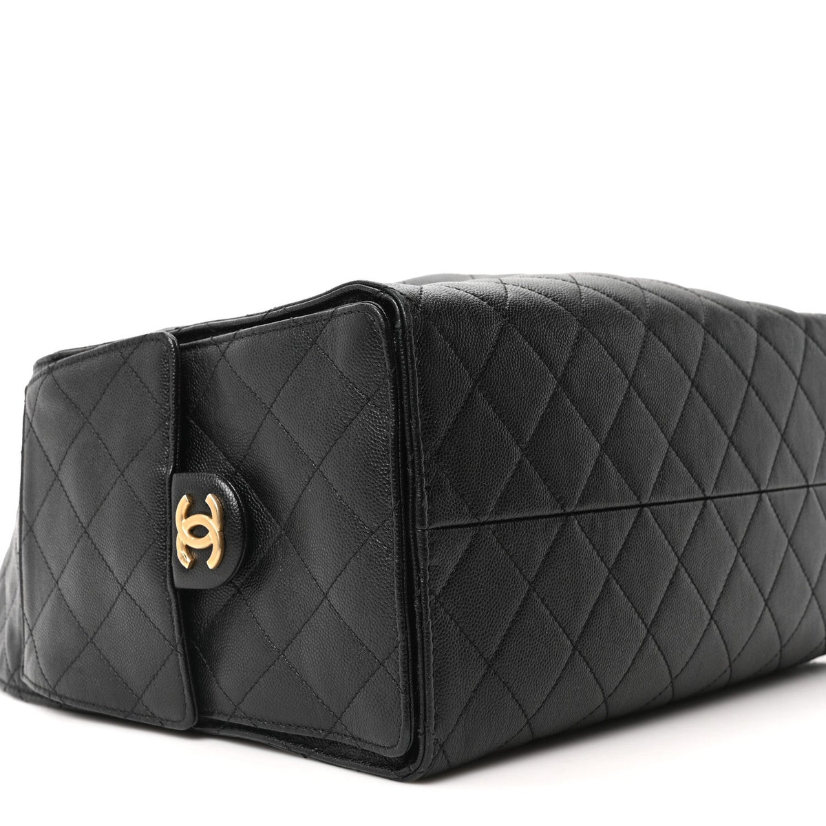 Medium Quilted Caviar Handbag