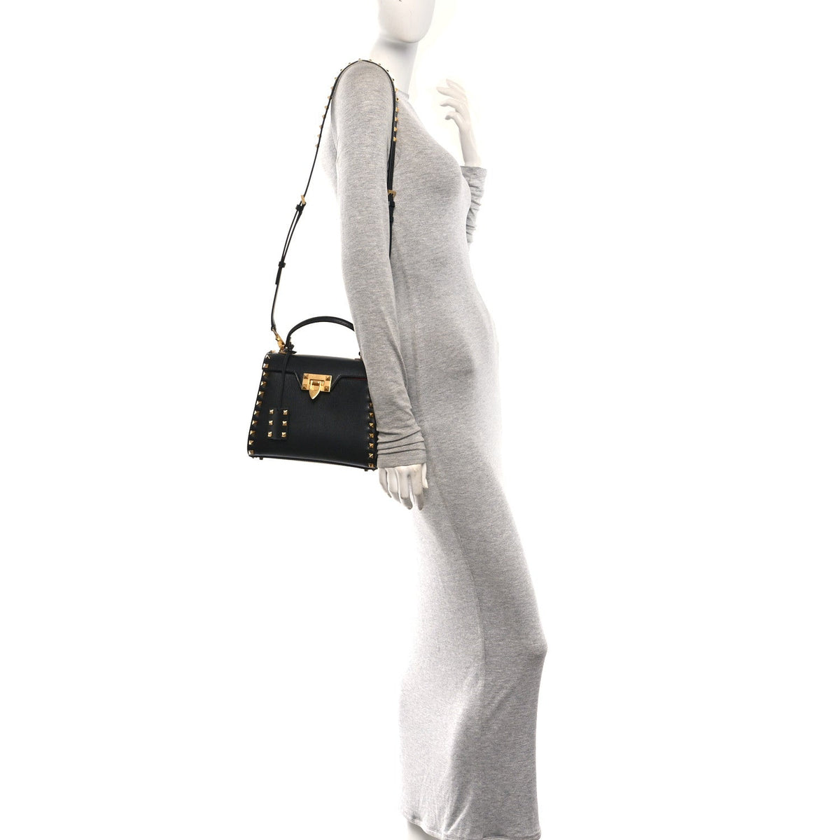 Small Calfskin Flap Shoulder Bag