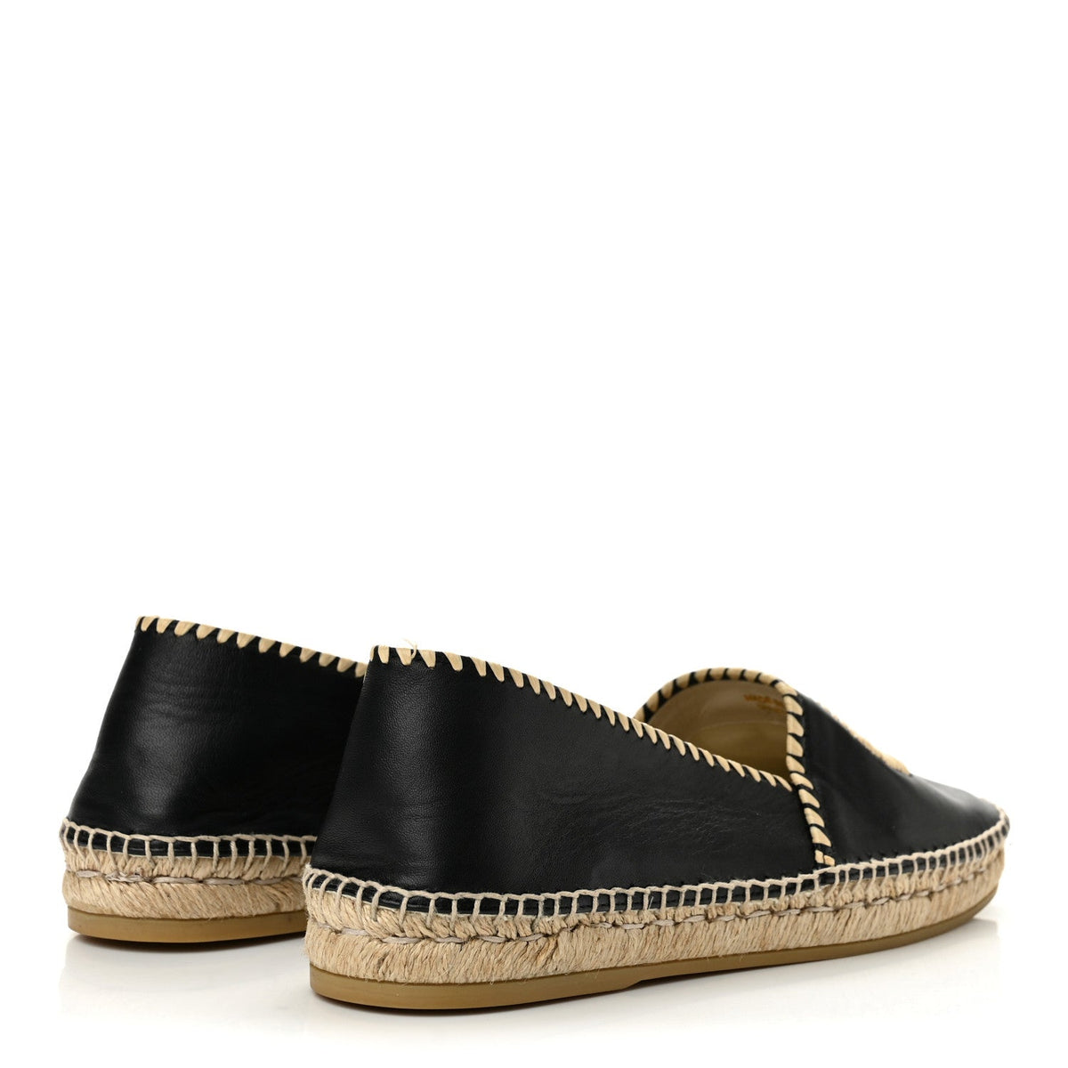 Gucci Nappa Women's Charlotte GG Marmont Miguel Espadrilles 40 Black