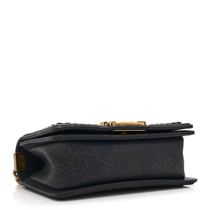 Small Caviar Flap Shoulder Bag