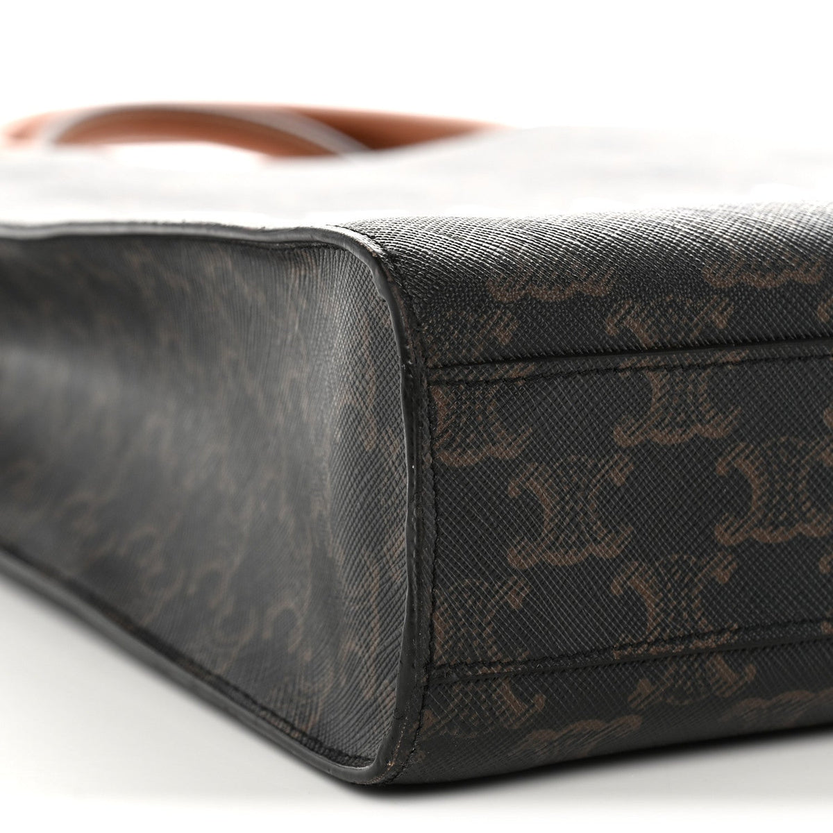 Small Calfskin Canvas Handbag