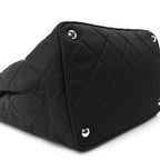 Prada Nylon Tessuto Impuntu Quilted Tote Black