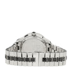 Christian Dior Stainless Steel Diamond Sapphire 33mm Christal Watch Black