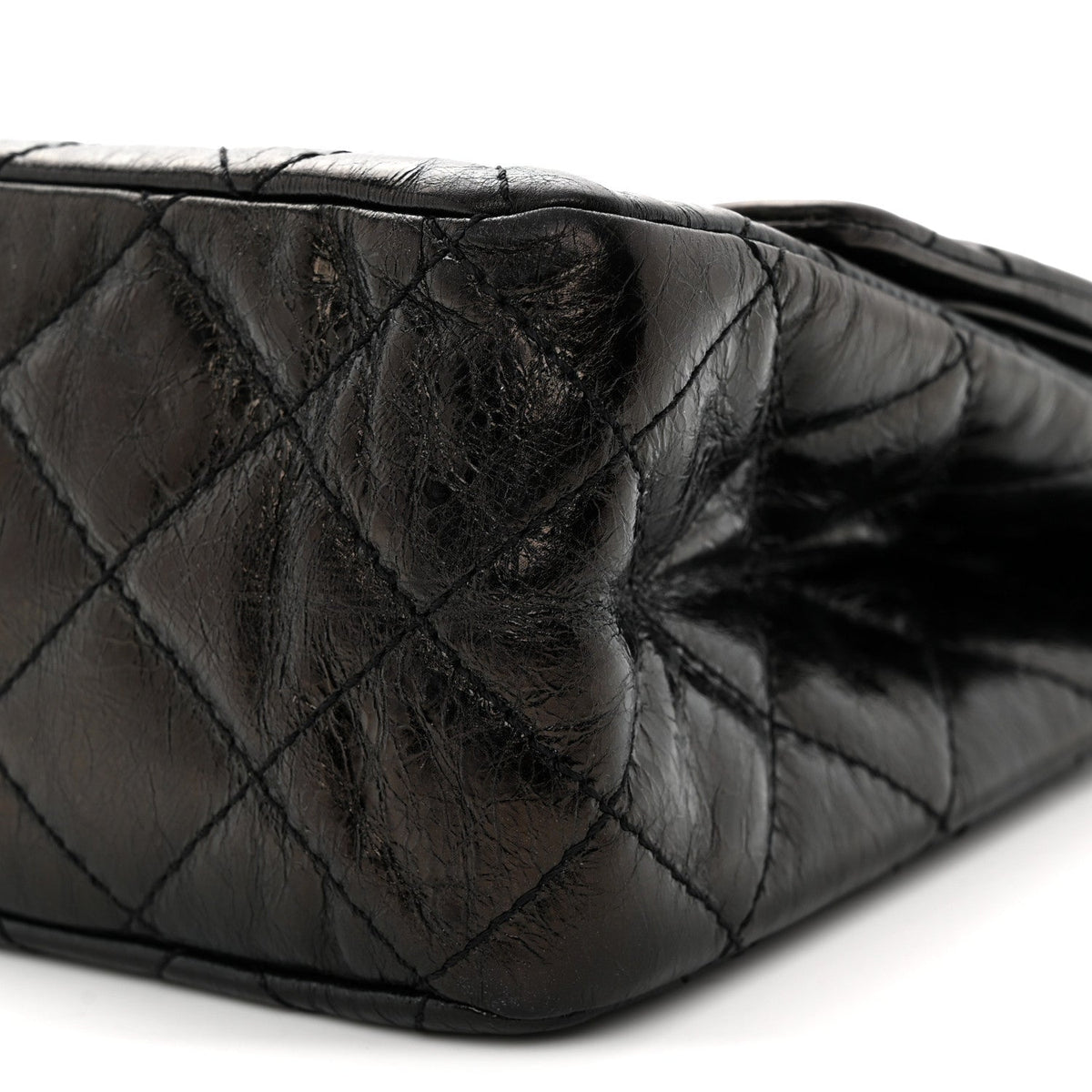Quilted Calfskin Flap Shoulder Bag