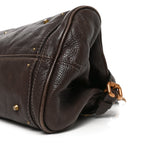 Chloe Calfskin Medium Paddington Satchel Chocolate