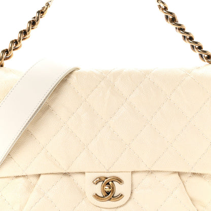 Medium Calfskin Flap Shoulder Bag
