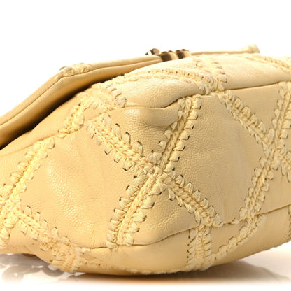 Medium Calfskin Flap Shoulder Bag