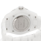 Chanel Stainless Steel Ceramic 33mm J12 Wanted de Chanel Watch White