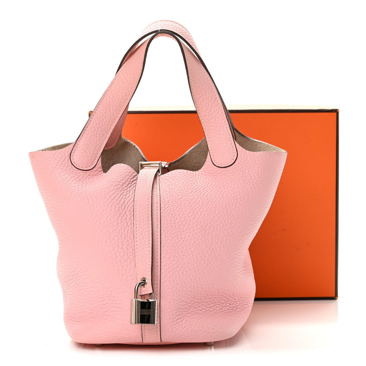 Taurillon Clemence Picotin Lock 18 Pm Ro Handbag