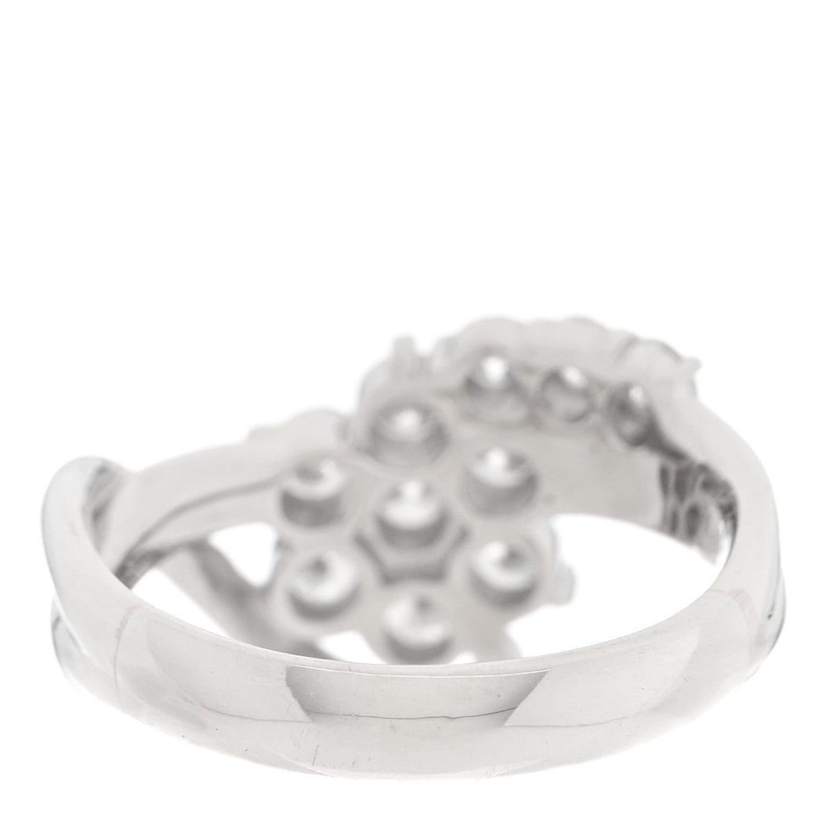 Parker & West by FASHIONPHILEPlatinum Diamond 1.06ctw Flower Ring 52 6