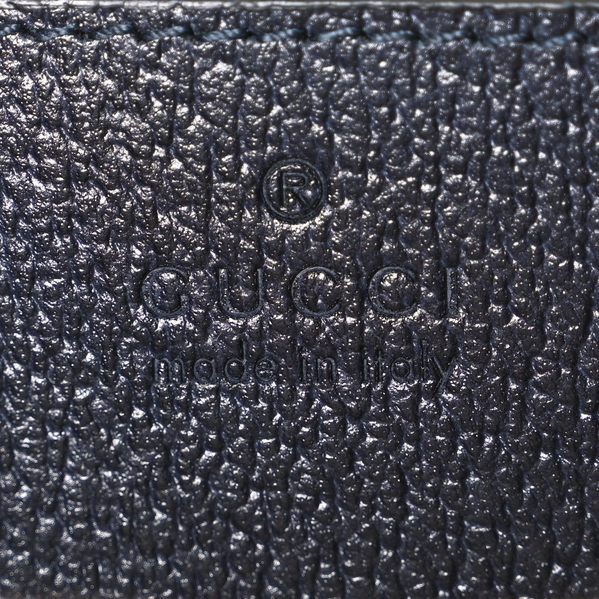 Gucci GG Supreme Calfskin Mini Ophidia Top Handle Bag Beige Blue