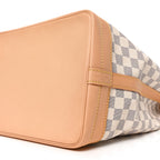 Louis Vuitton Damier Azur Coated Canvas Noe White