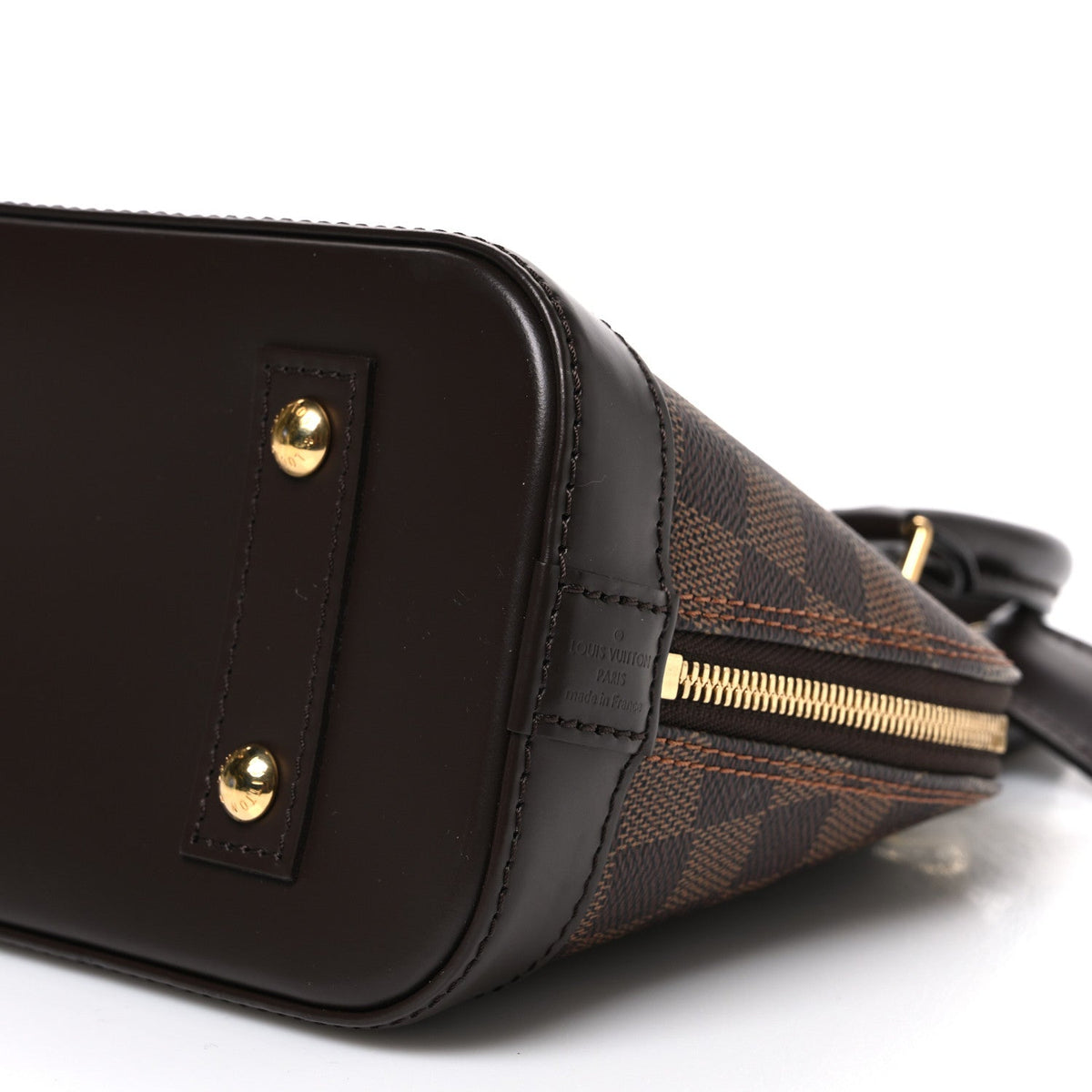 Louis Vuitton Damier Ebene Alma BB Brown