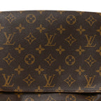 Louis Vuitton Monogram Musette Tango Shoulder Bag Brown