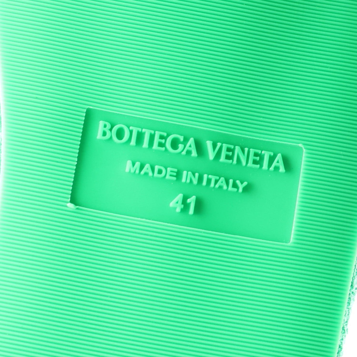 Bottega Veneta Terry Resort Sponge Women's Slides Sandals 41 Grass