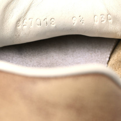 Gucci Monogram Suede Web Men's Shift Sneakers 9.5 Beige Brown
