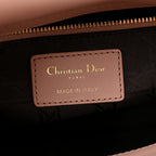 Christian Dior Lambskin Cannage Small My ABCDior Lady Dior Fard