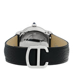 Cartier Stainless Steel Calfskin 29mm Ronde Solo Quartz Watch