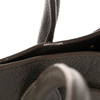 Saint Laurent Grained Calfskin Baby Sac De Jour Fog
