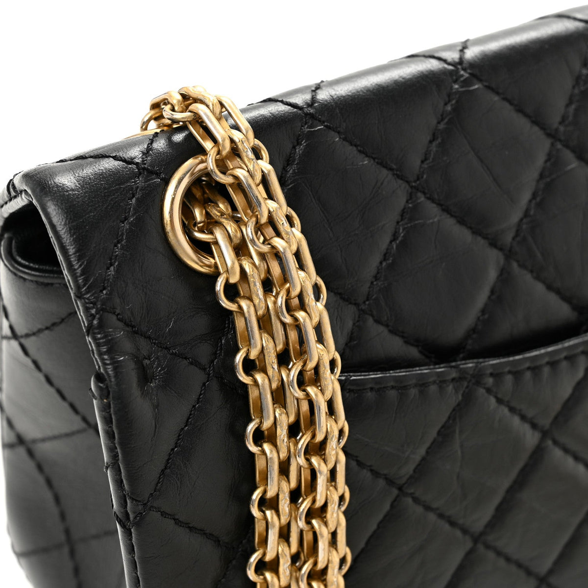 Mini Quilted Calfskin Flap Shoulder Bag