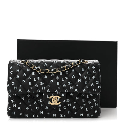 Small Quilted Calfskin Flap Shoulder Bag