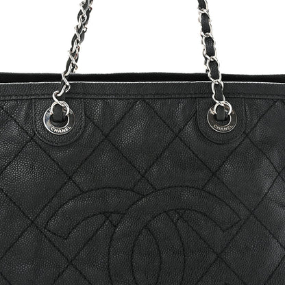 Small Quilted Calfskin Tote Bag