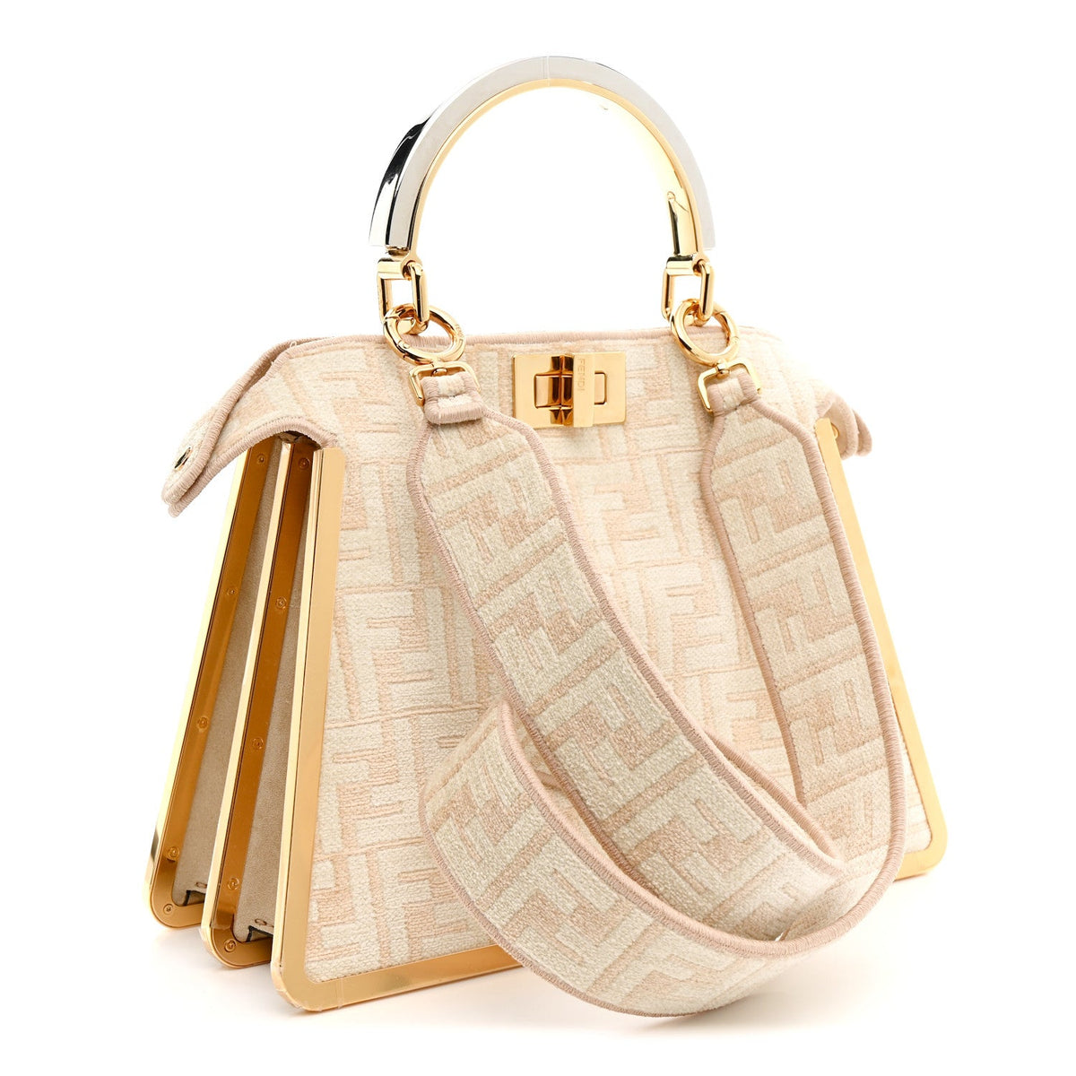 Small Suede Satchel Bag