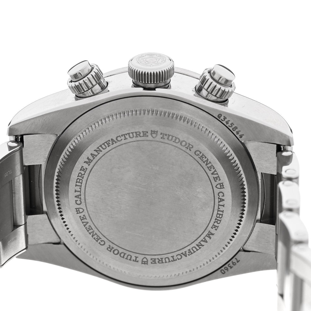 Tudor Stainless Steel 41mm Black Bay Chrono Watch White 79360N