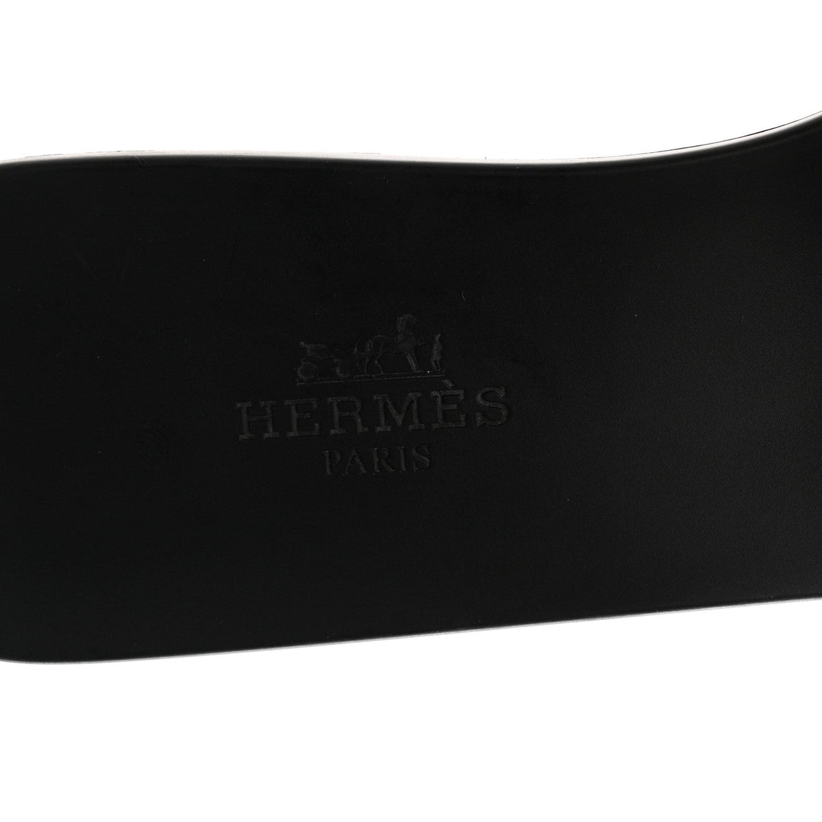 Hermes Rubber Aloha Women's Sandals Black