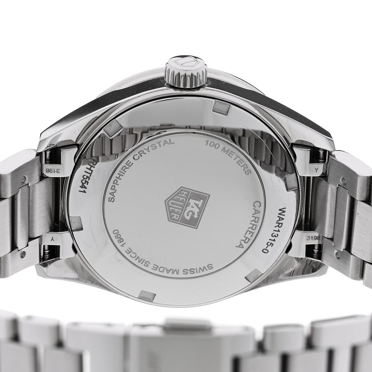 Tag Heuer Stainless Steel Diamond 32mm Carrera Lady Quartz Watch WAR1315-0