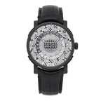 Louis Vuitton Stainless Steel Alligator 39mm Escale Time Zone Automatic Watch Grey 1929036