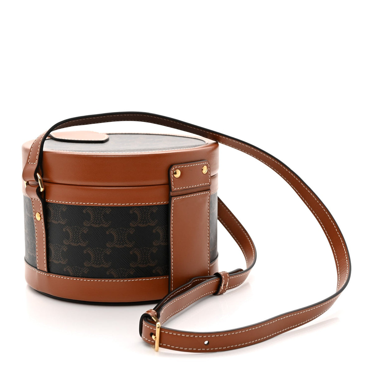 Medium Calfskin Canvas Handbag