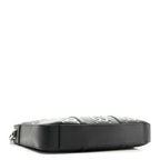 Gucci Piuma Calfskin Jumbo GG Embossed Briefcase Black