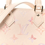 Louis Vuitton Empreinte Monogram Nano Speedy Dream Beige