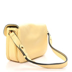 Gucci Calfskin Horsebit 1955 Aura Small Shoulder Bag Daylight Yellow