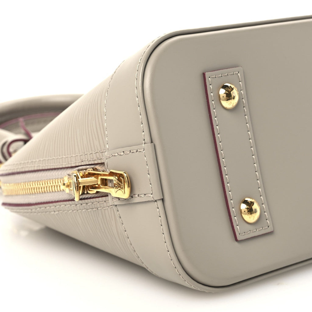 Louis Vuitton Epi Alma BB Bag Galet
