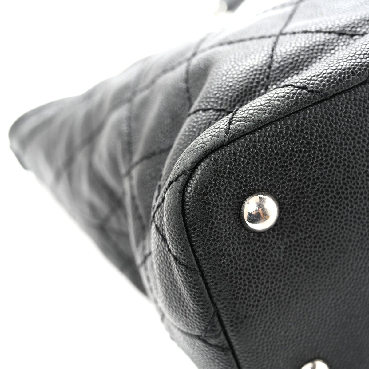Small Quilted Calfskin Tote Bag