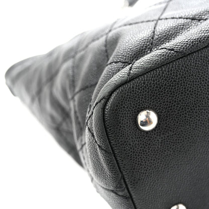 Small Quilted Calfskin Tote Bag