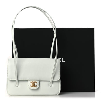 Small Caviar Flap Shoulder Bag