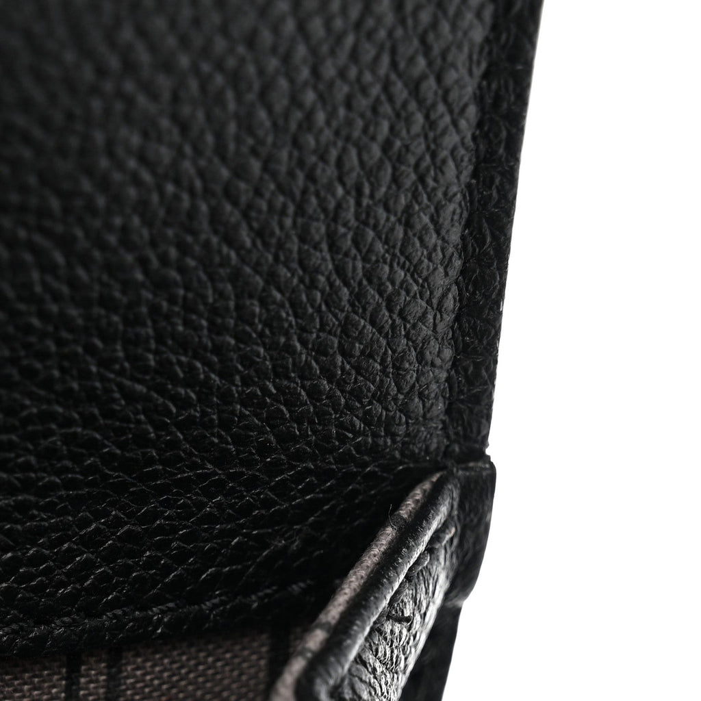 Louis Vuitton Monogram Empreinte Pochette Metis Bag Black
