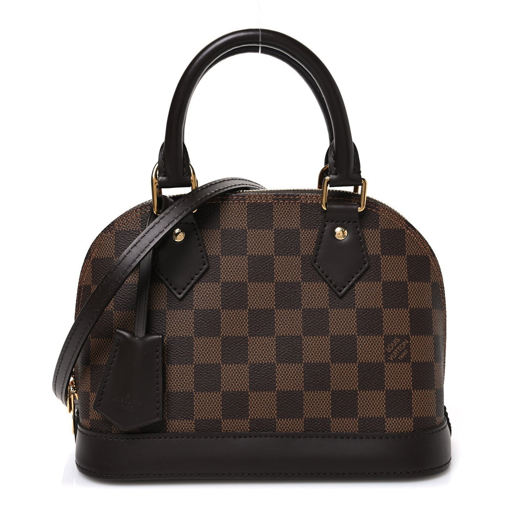 Louis Vuitton Damier Ebene Canvas Alma BB Brown