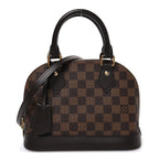 Louis Vuitton Damier Ebene Canvas Alma BB Brown
