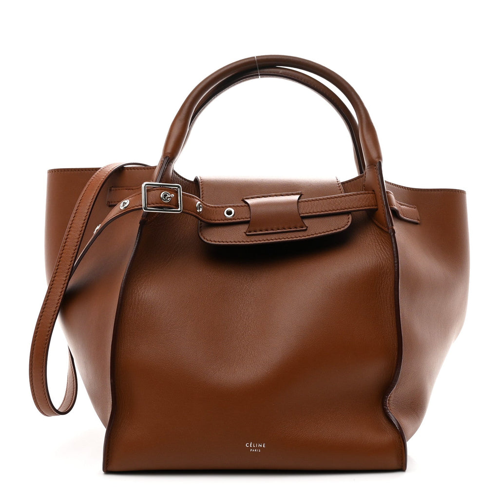 Celine Smooth Calfskin Small Big Bag Tan