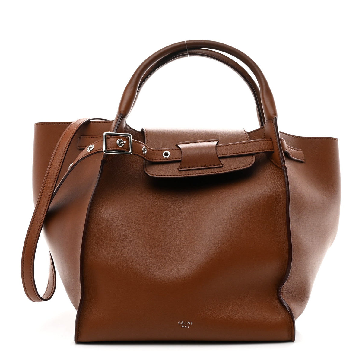 Celine Smooth Calfskin Small Big Bag Tan