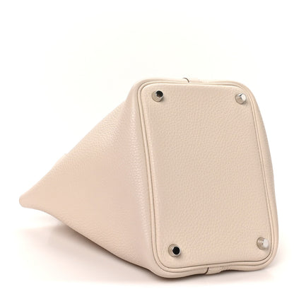 Taurillon Clemence Picotin Lock 18 Pm Cr Handbag