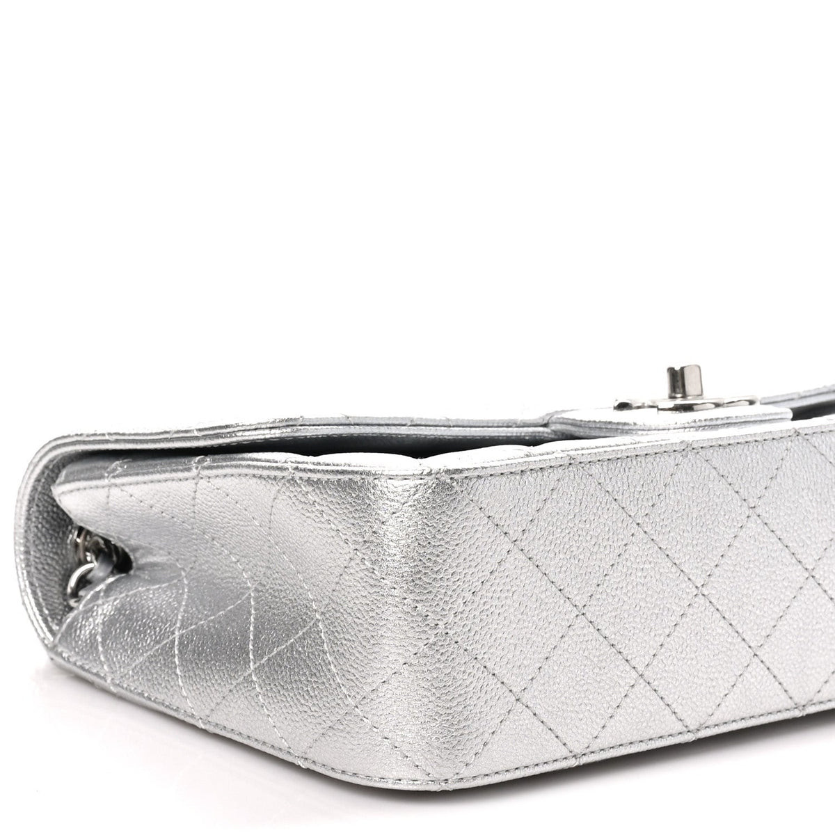 Medium Quilted Caviar Flap Shoulder Bag