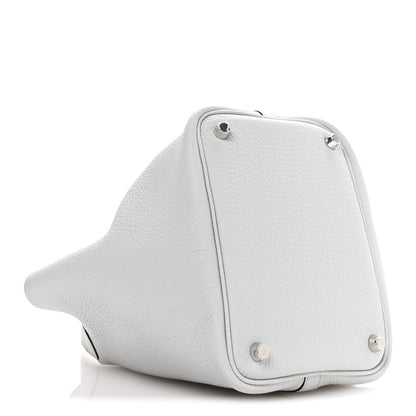 Taurillon Clemence Picotin Lock 18 Pm Bl Handbag